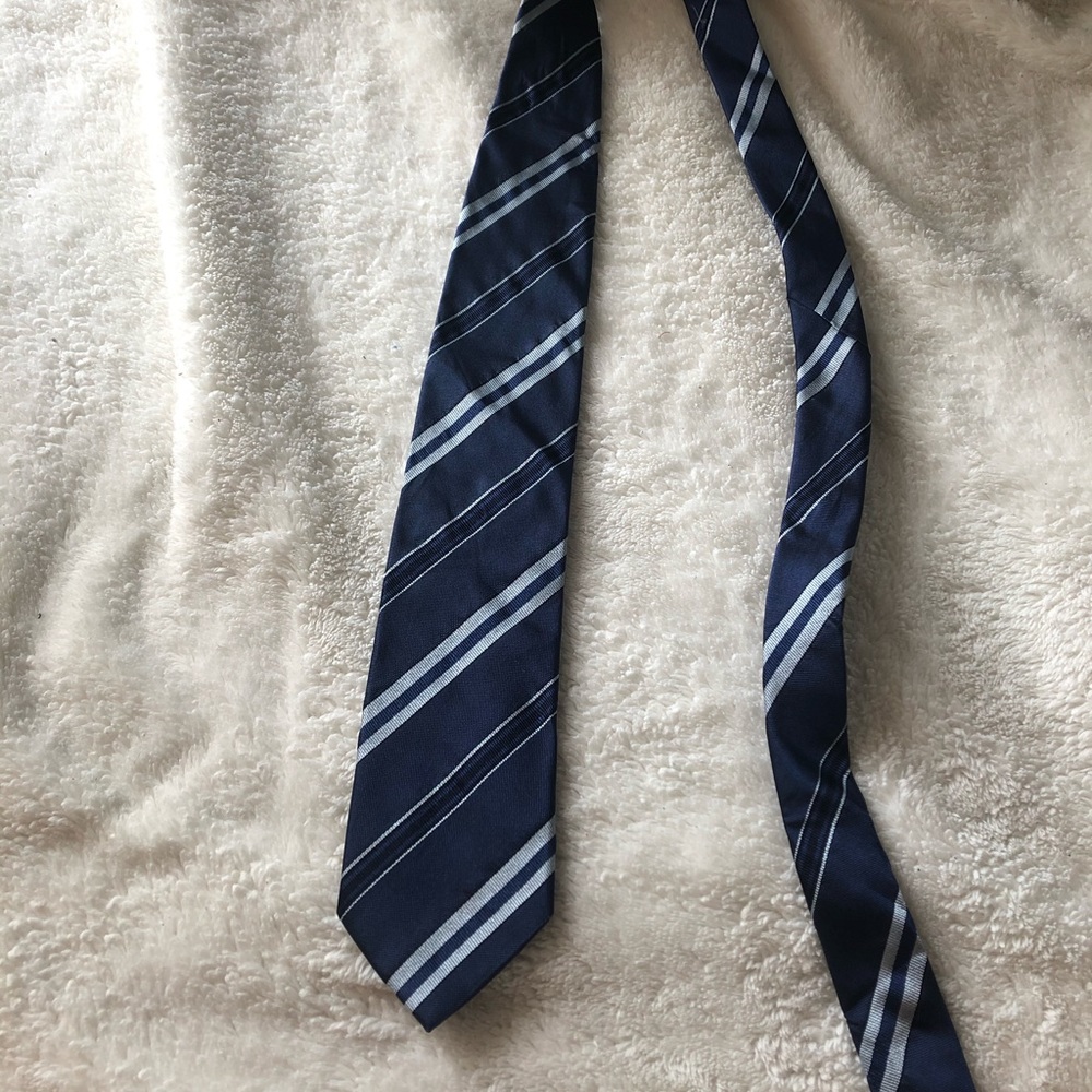 Blue men’s tie